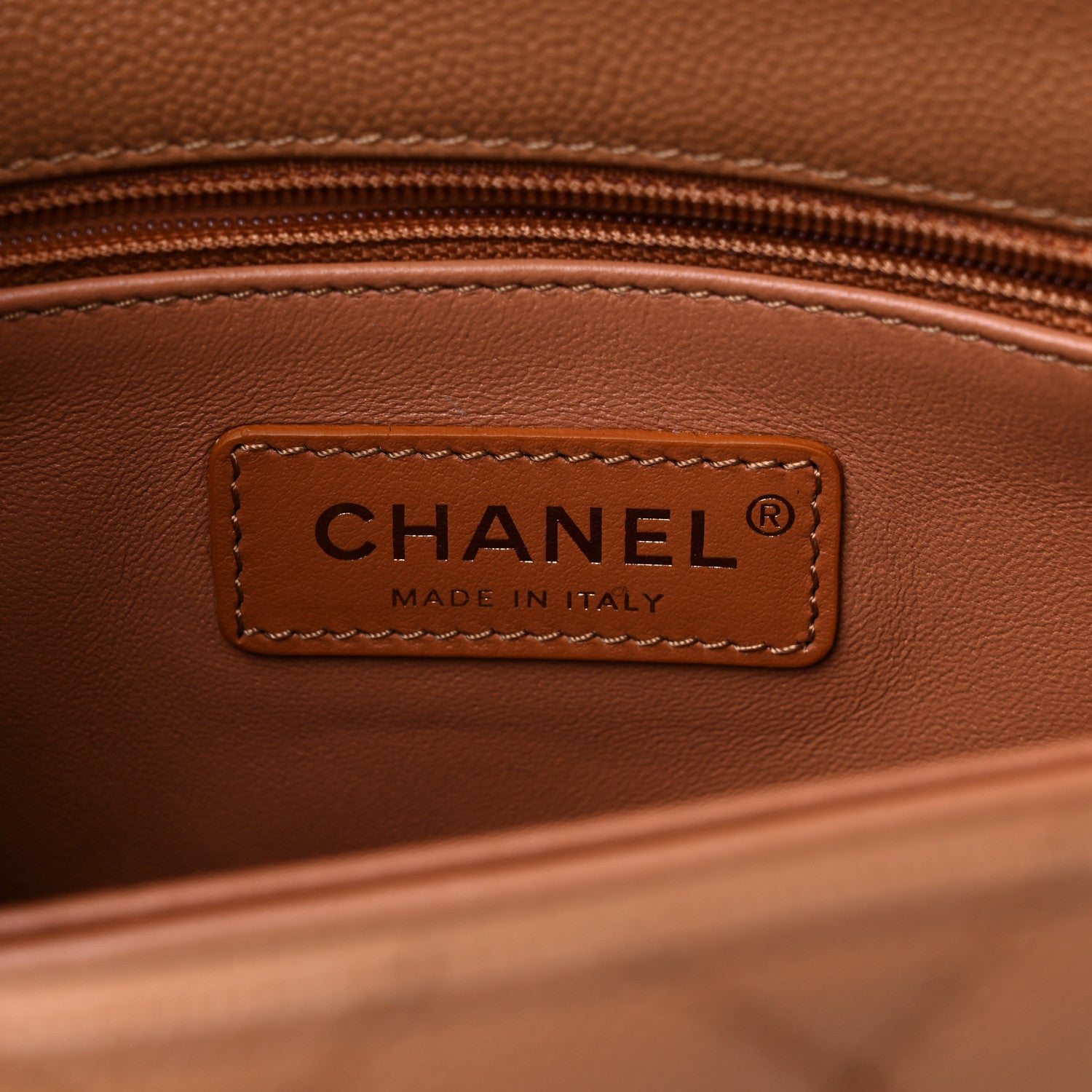 Chanel Caviar Quilted Mini Coco Handle Flap Beige 6 of 9