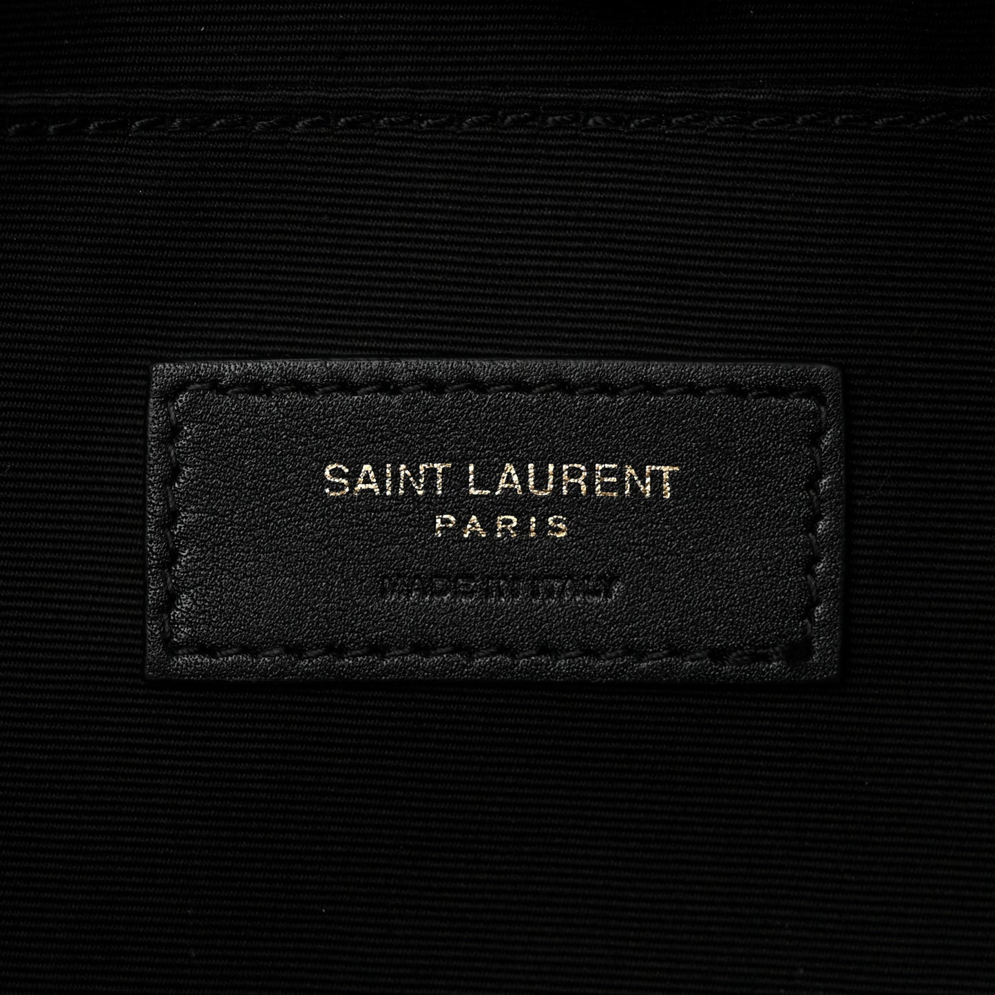 Grain De Poudre Monogram Belt Bag Black