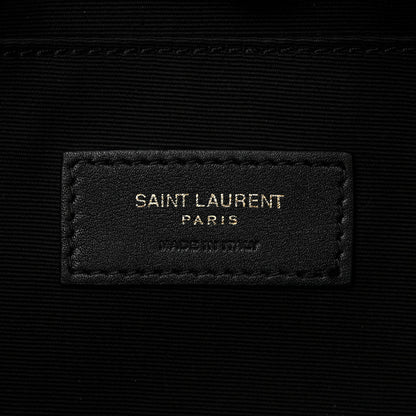 Saint Laurent Grain De Poudre Monogram Belt Bag Black 6 of 11