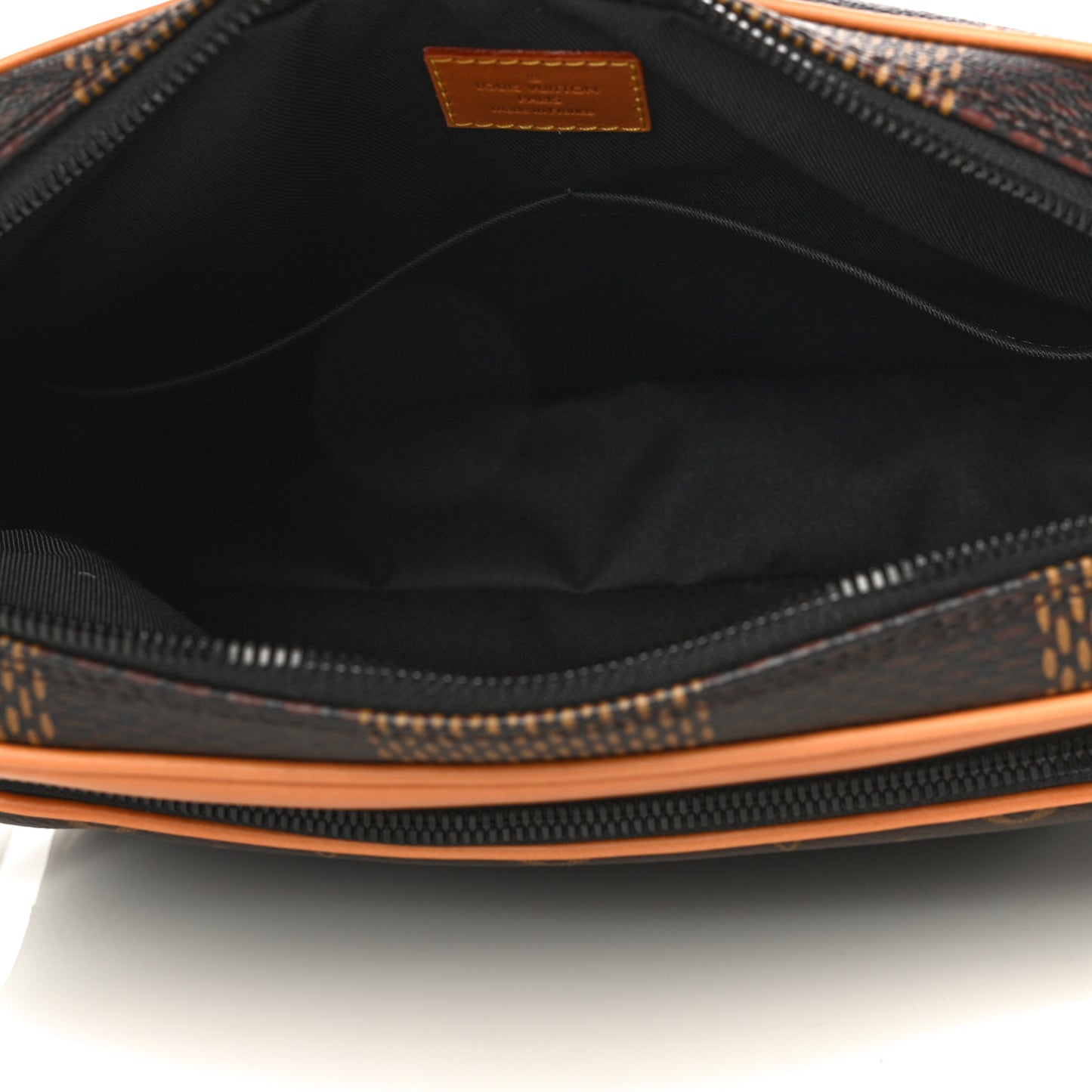 X NIGO Giant Damier Ebene Monogram Nil Messenger