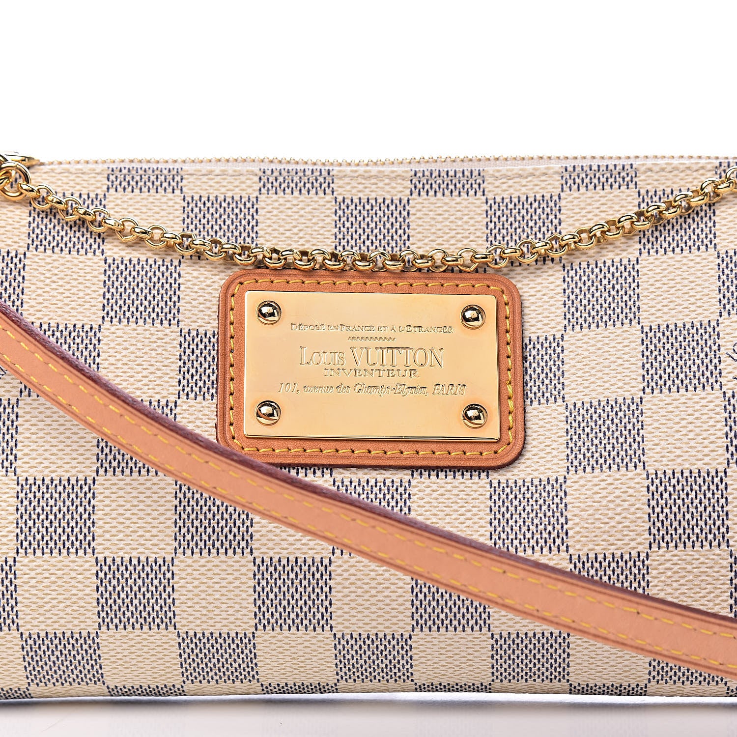 Louis Vuitton Damier Azur Eva Clutch 12 of 12