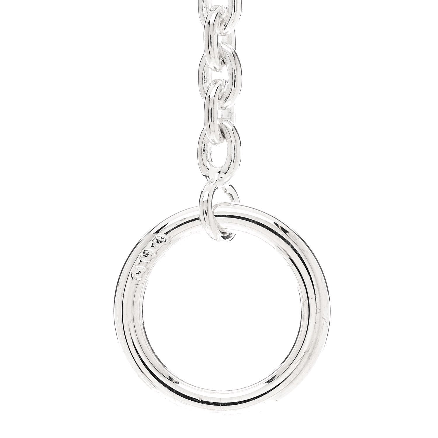 Hermes Sterling Silver Farandole Necklace 120 5 of 6