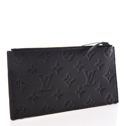 Louis Vuitton Empreinte Felicie Chain Wallet Zippered Insert Black 3 of 7