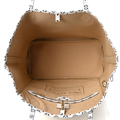 Louis Vuitton Monogram Giant Neverfull MM Kaki 4 of 4