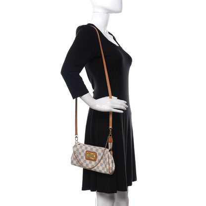Louis Vuitton Damier Azur Eva Clutch 2 of 10