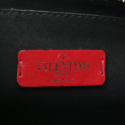 Valentino Garavani Calfskin VLTN Print Crossbody Bag Black 6 of 9