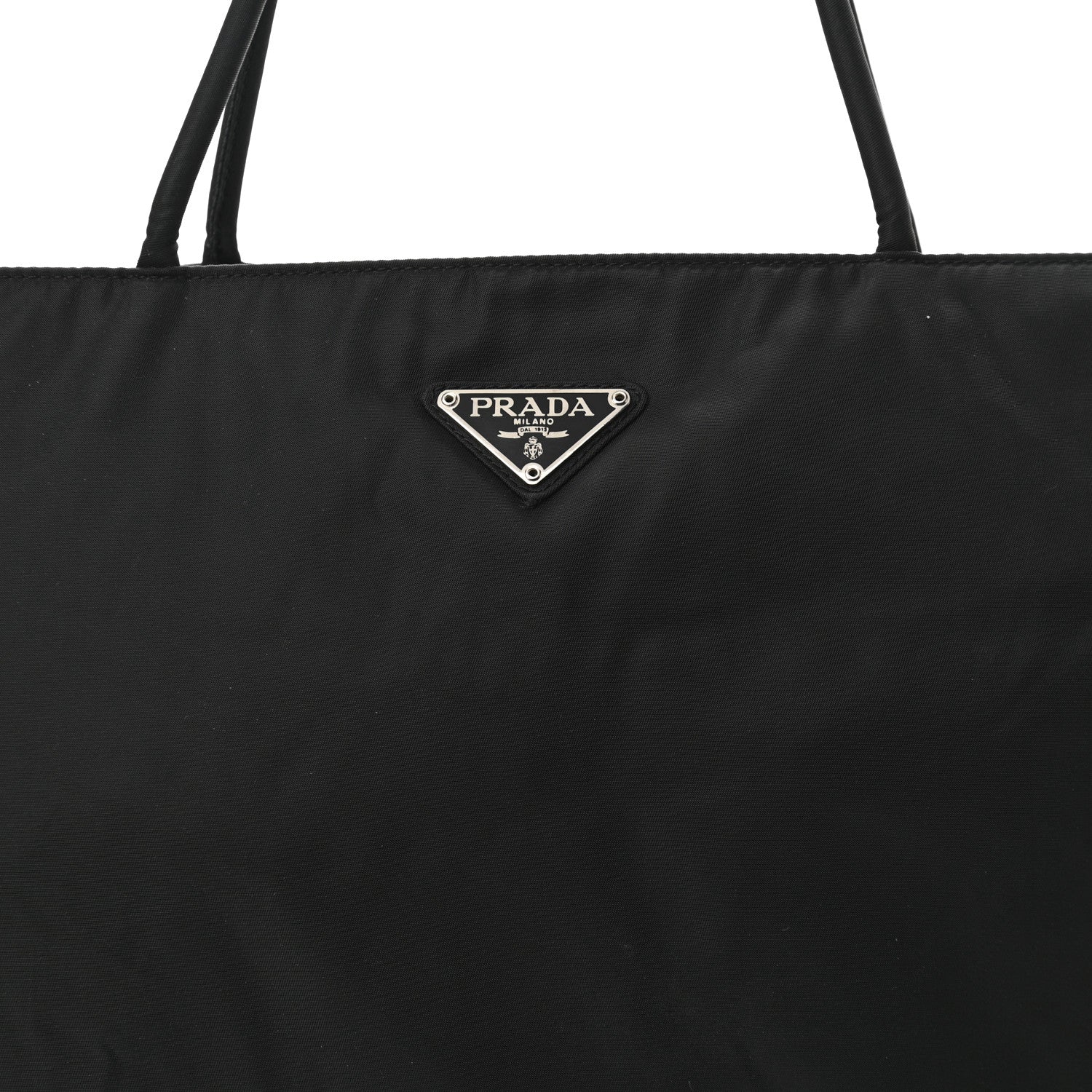 Prada Tessuto Nylon City Tote Black 7 of 9