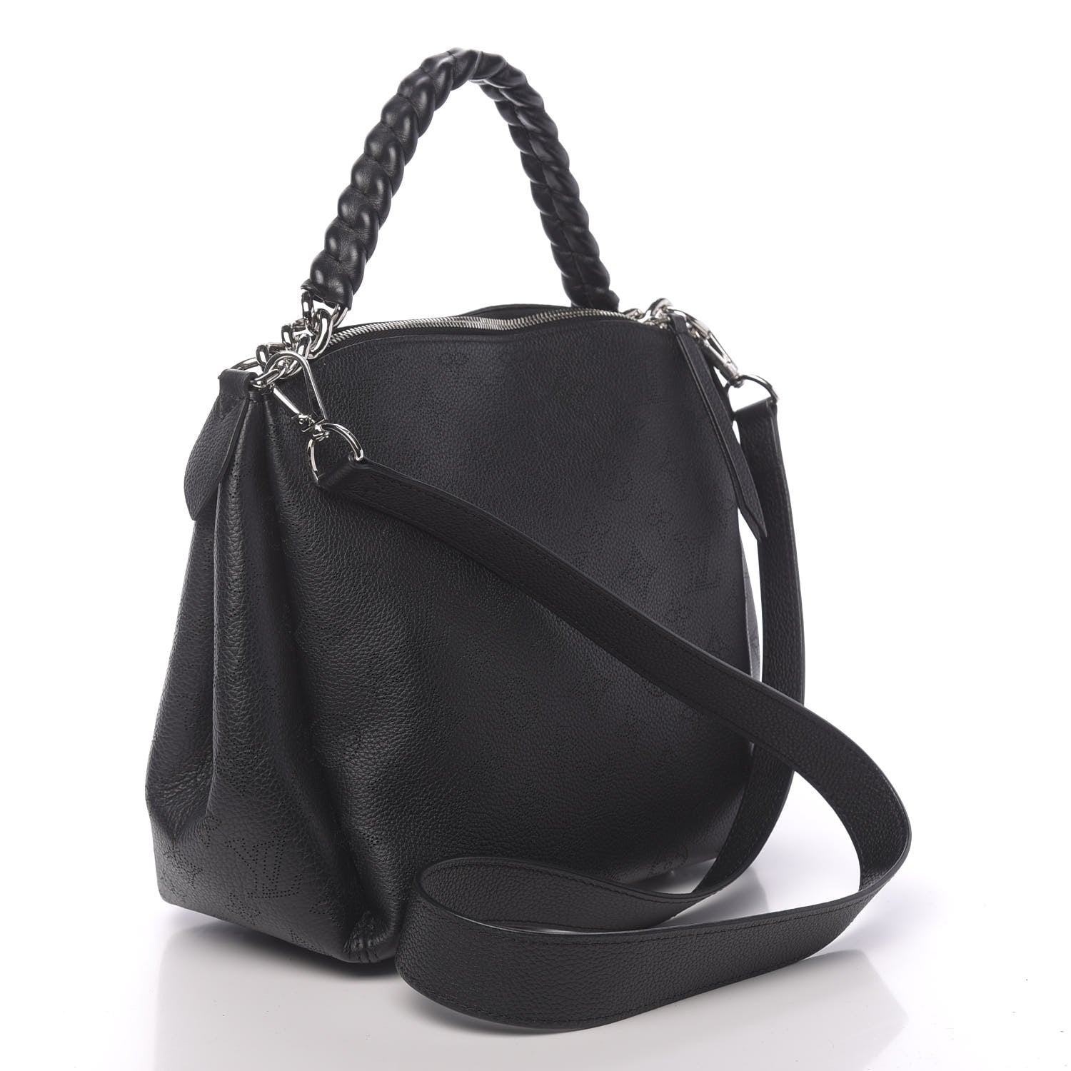 Louis Vuitton Mahina Babylone Chain BB Black 3 of 9