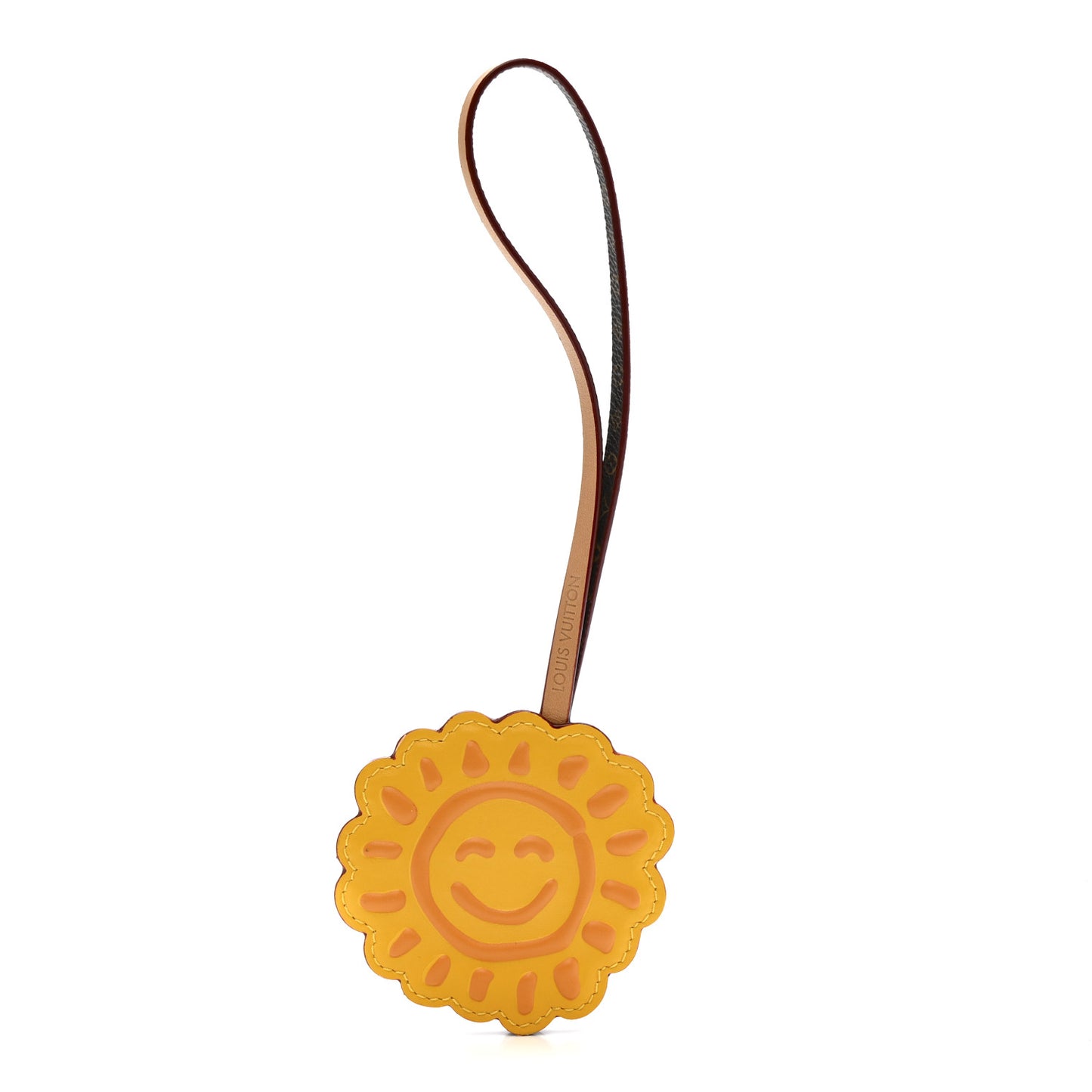Monogram LV Sun Bag Charm Yellow