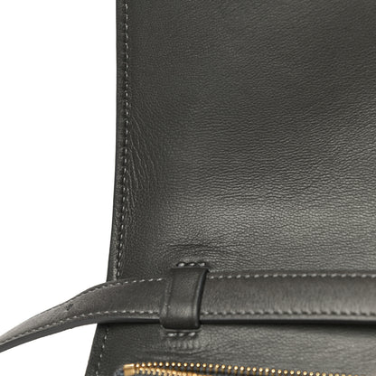 Celine Box Calfskin Medium Classic Box Flap Bag Grey 26 of 36