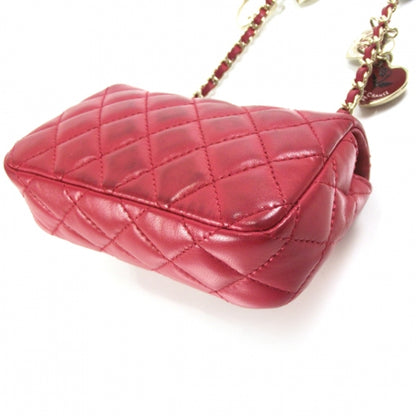 Chanel Lambskin Quilted Mini Heart Valentine Charms Bag 6 of 11