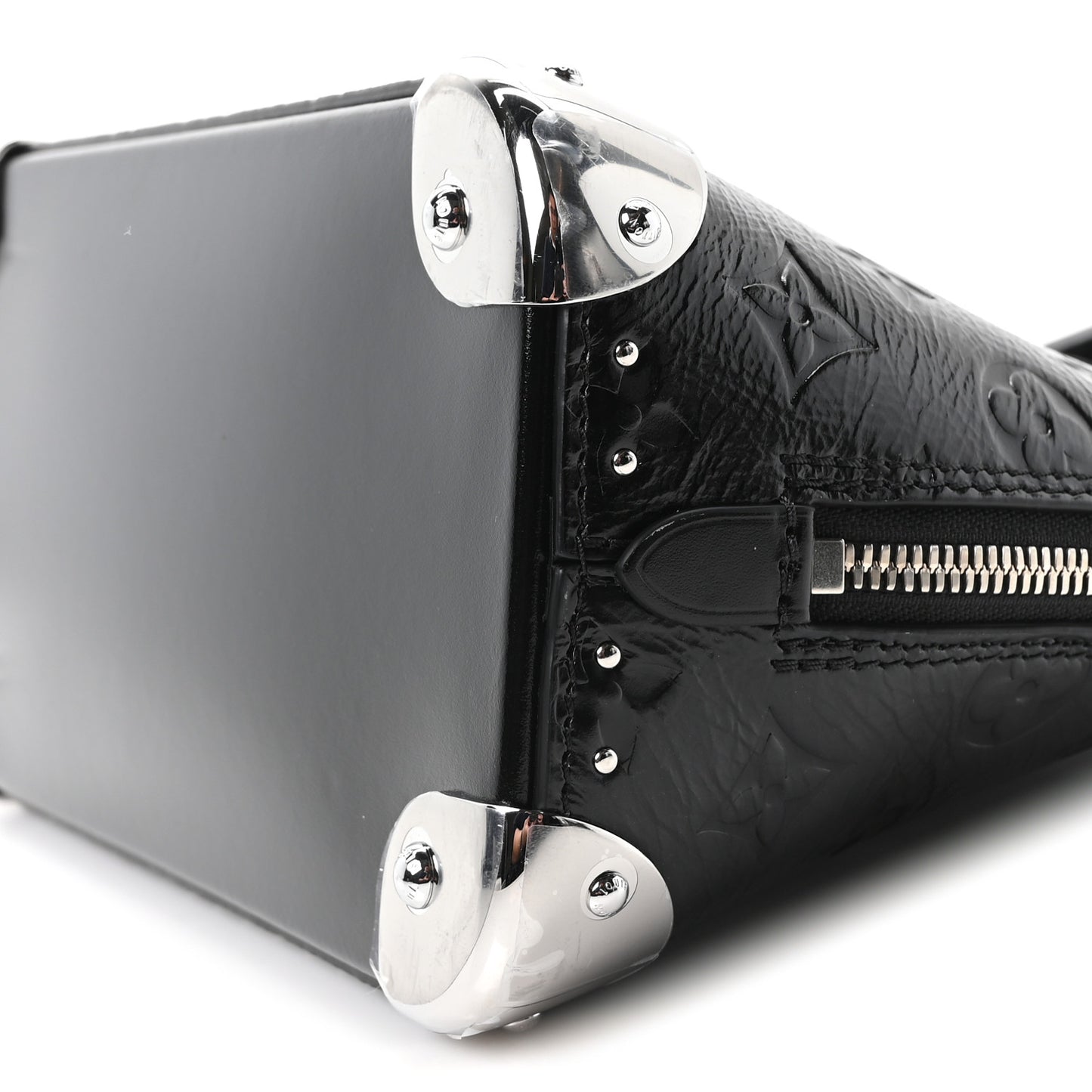 Calfskin Monogram Alma Trunk BB Black