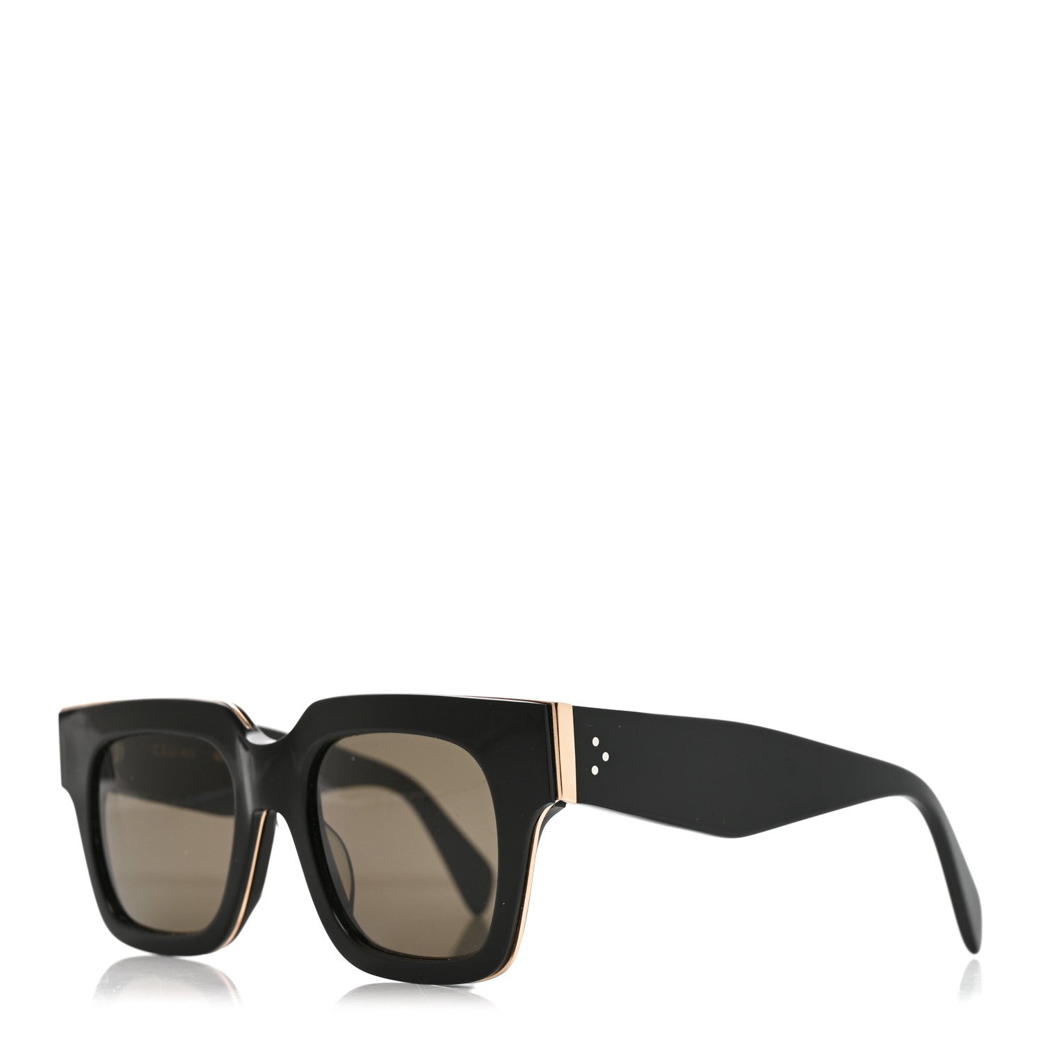 Celine Sunglasses CL 41097 S Black 1 of 7