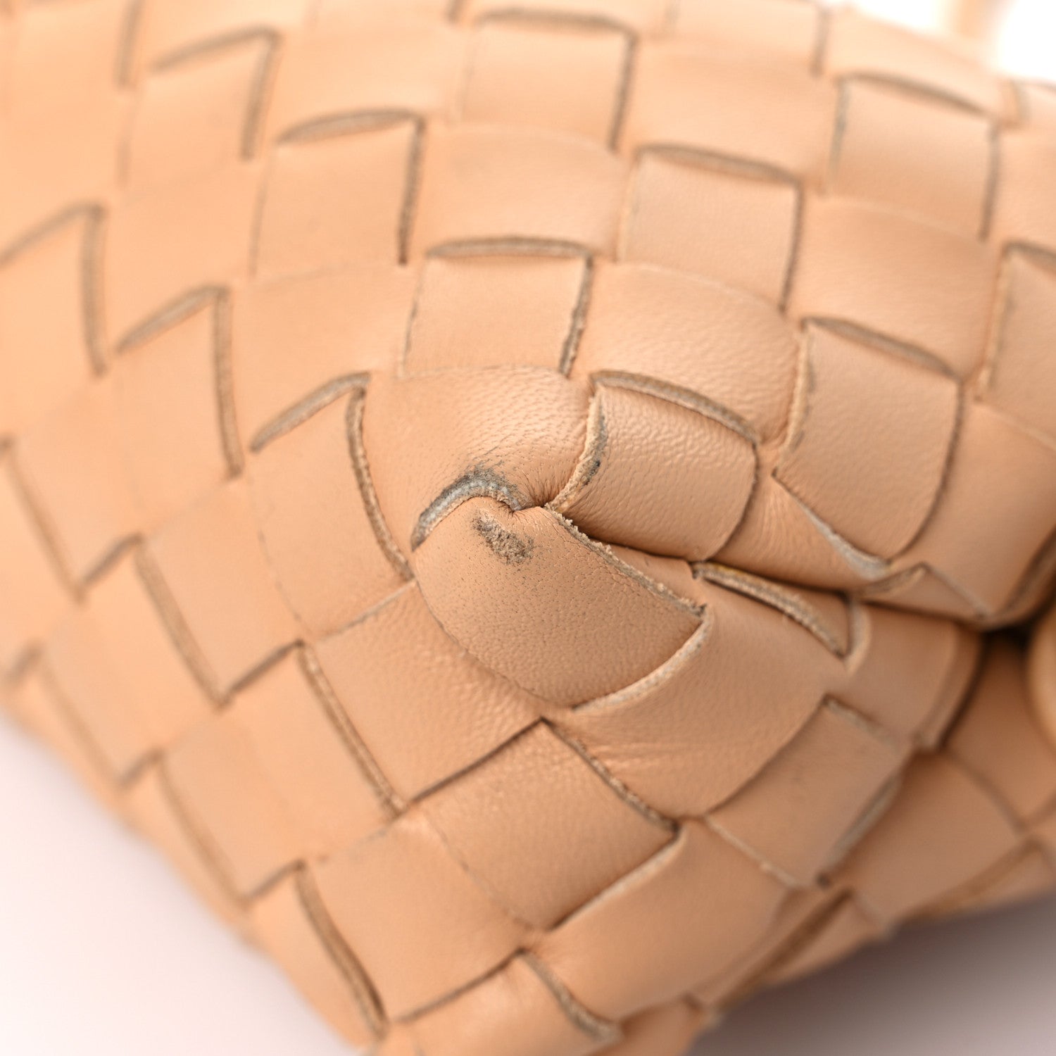 Bottega Veneta Nappa Intrecciato Mini Loop Camera Bag Almond 8 of 16