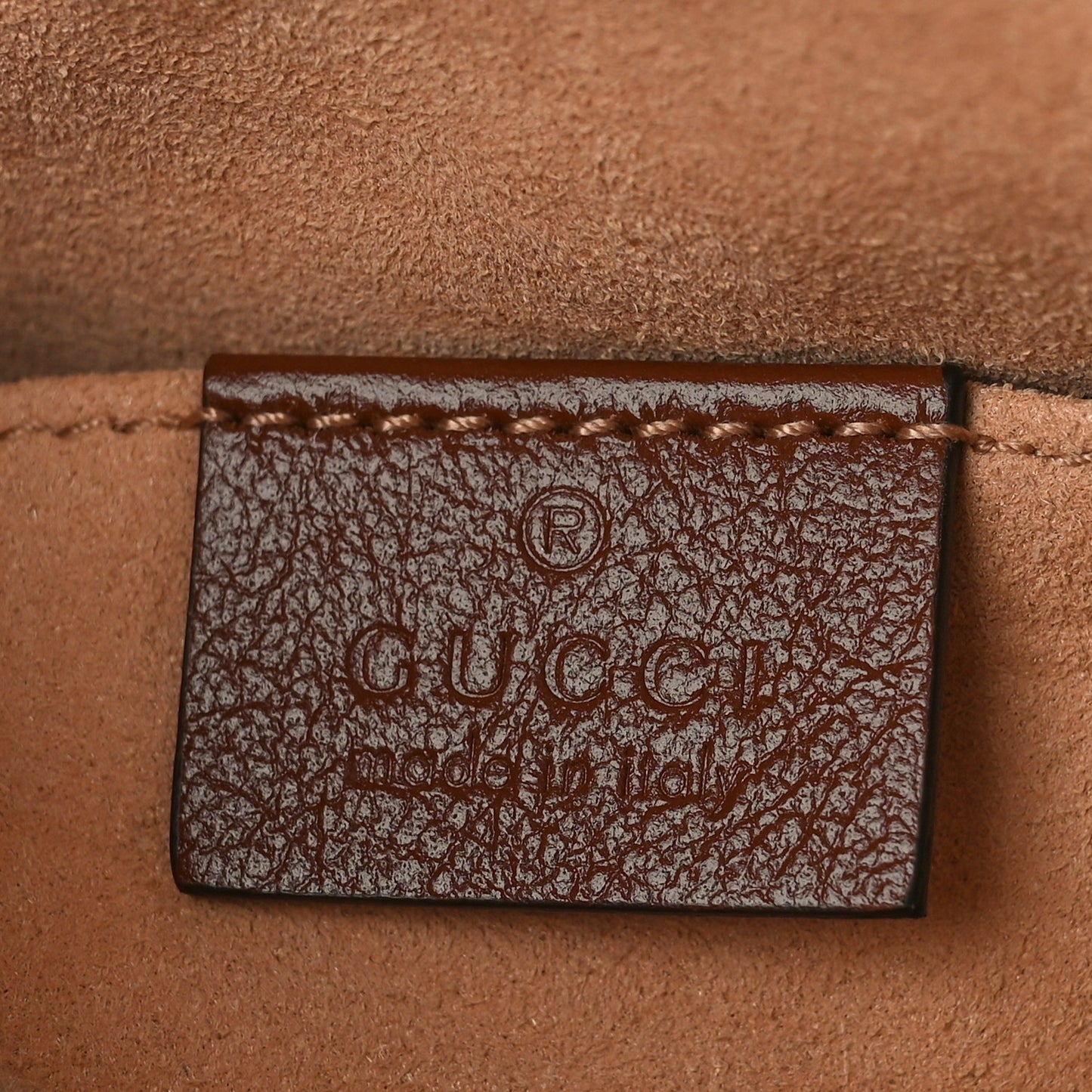 Glazed Calfskin Matelasse Diagonal Mini GG Marmont Chain Shoulder Bag Cuir