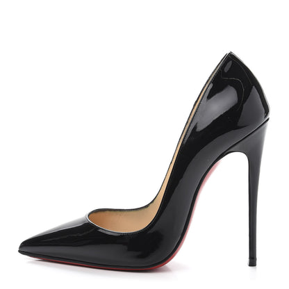 Christian Louboutin Patent So Kate 120 Pumps 36 Black 1 of 7