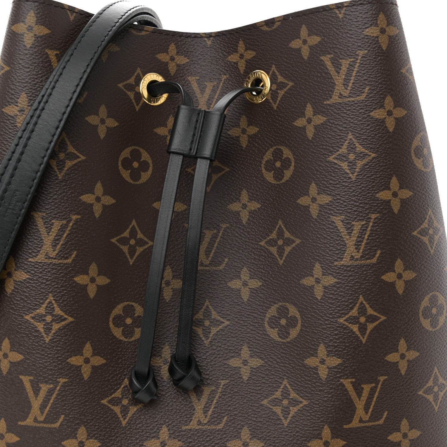 Louis Vuitton Monogram Neonoe MM Black 8 of 11