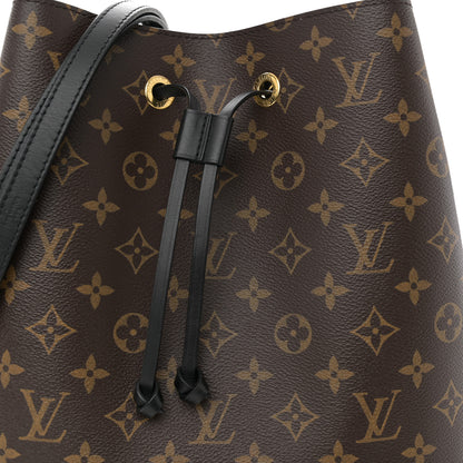 Louis Vuitton Monogram Neonoe MM Black 8 of 11