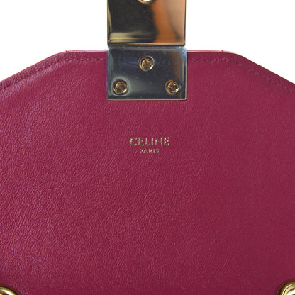Celine Calfskin Quilted Medium C Bag Pink 8 of 9