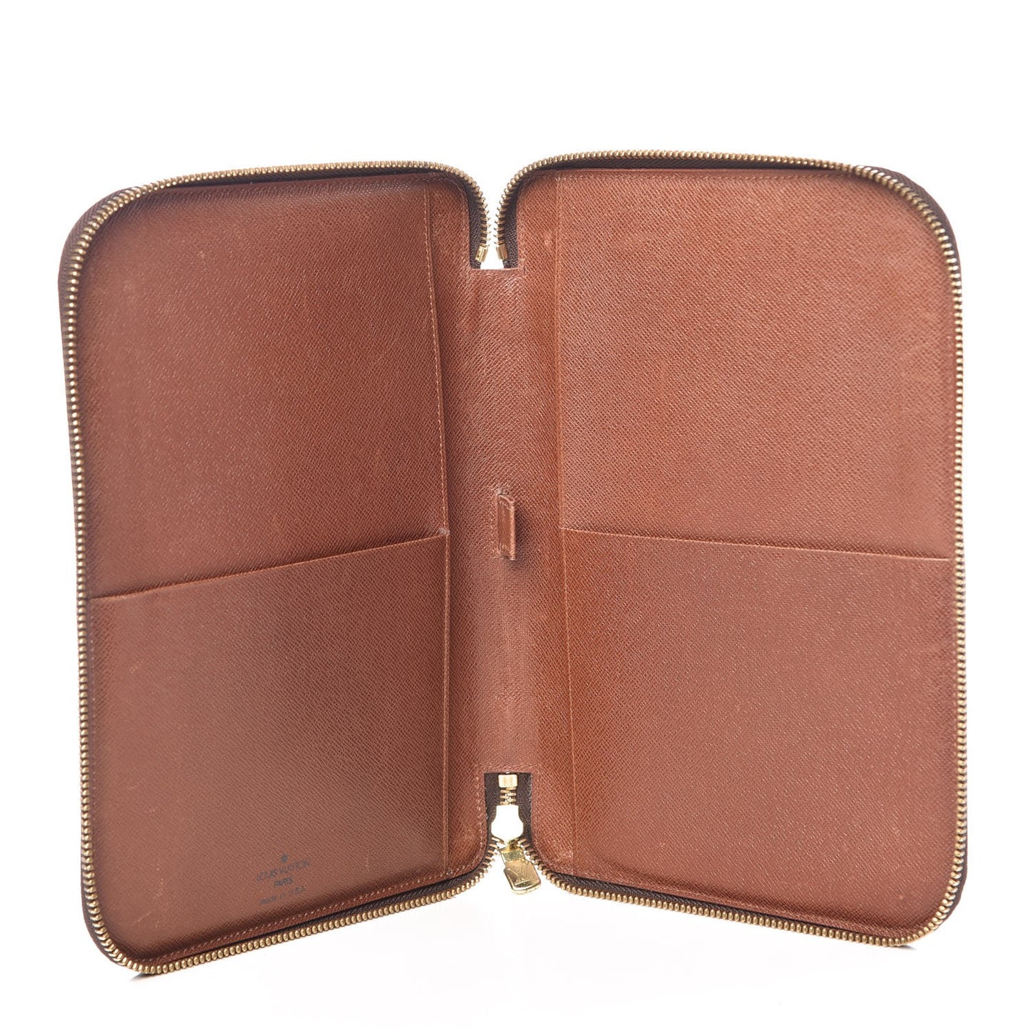 Monogram Zippy Agenda Cover