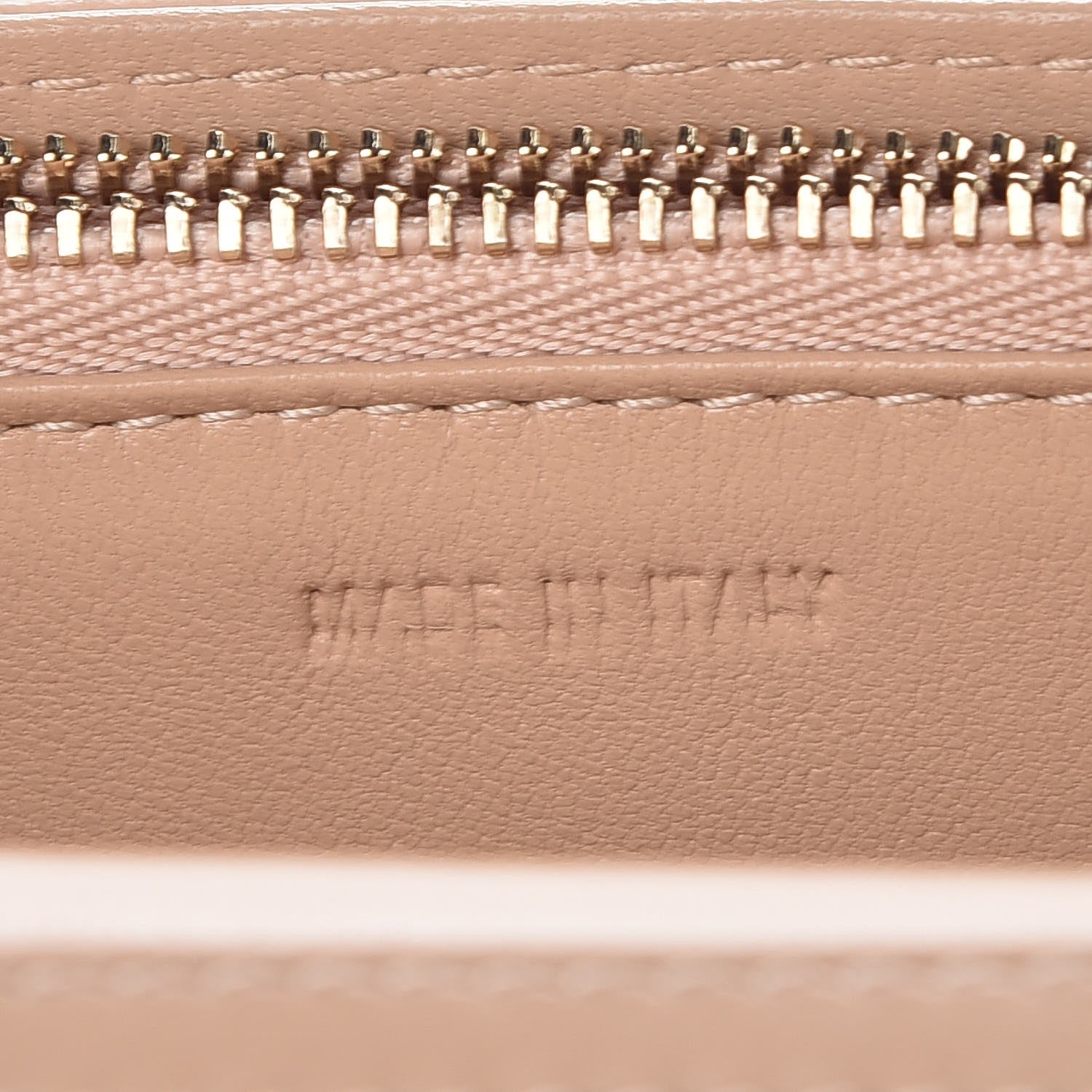 Christian Dior Grained Calfskin Diorama Wallet on Chain Pouch Nude 8 of 8