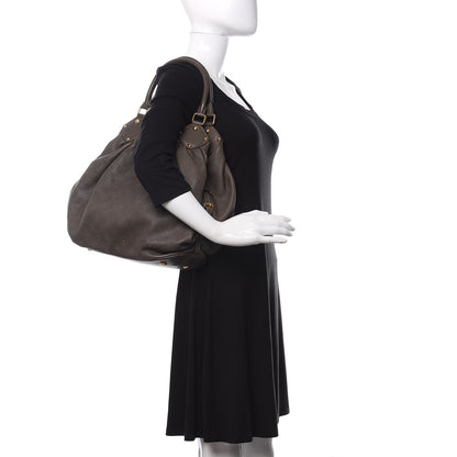 Louis Vuitton Mahina L Elephant Gris 2 of 10
