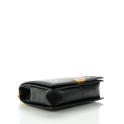 Chanel Lambskin Quilted Large Boy Flap Black 4 of 7