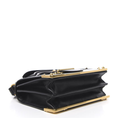 Prada City Calf Saffiano Cahier Bag Black 4 of 9