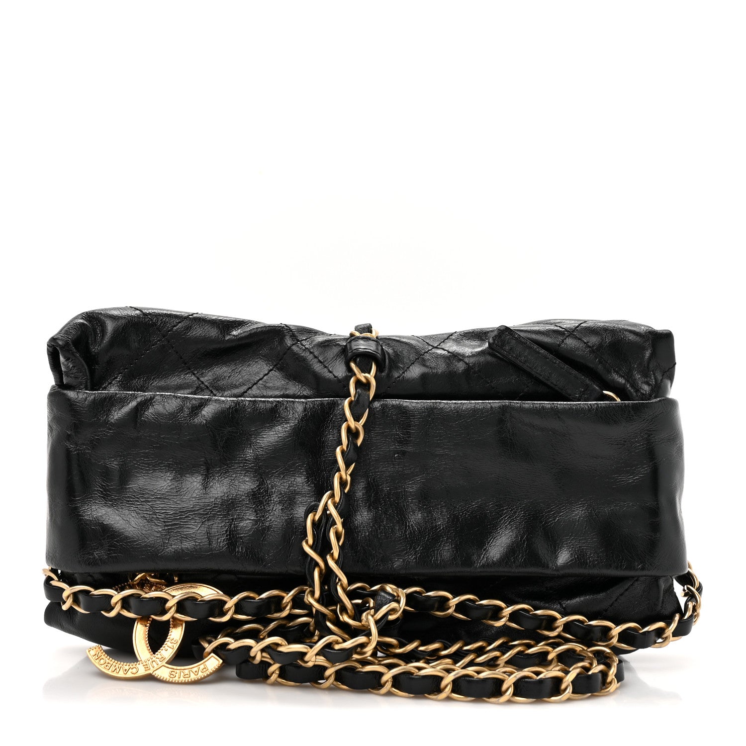 Chanel Calfskin Quilted Baluchon Black 1 of 12