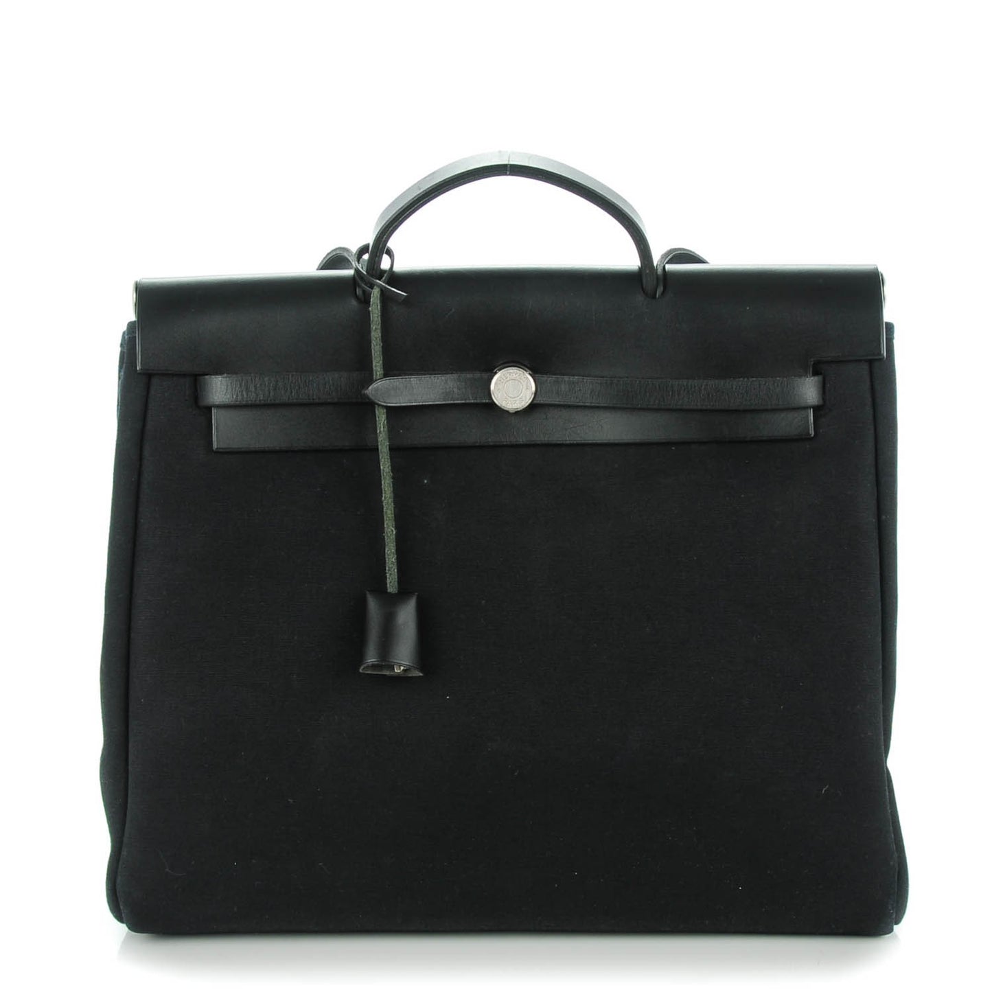 Toile Vache Calfskin Herbag 39 MM Black