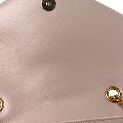 Saint Laurent Calfskin Y Quilted Monogram Medium Loulou Chain Satchel Light Natural 13 of 13