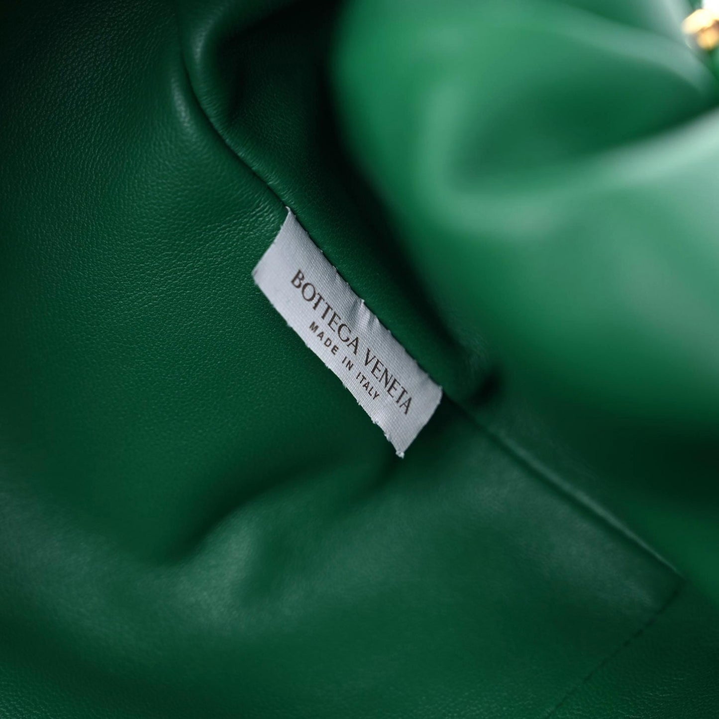 Nappa Maxi Intrecciato The Pouch Oversized Clutch Racing Green