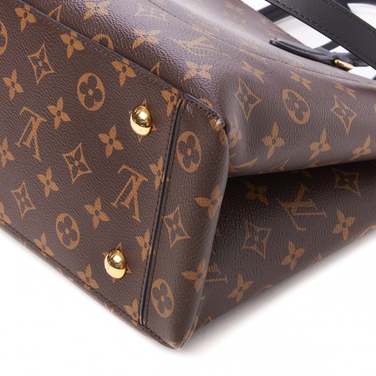 Louis Vuitton Monogram Flower Tote Black 5 of 9