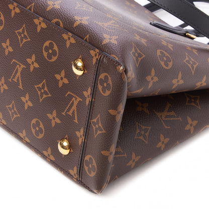 Louis Vuitton Monogram Flower Tote Black 5 of 9