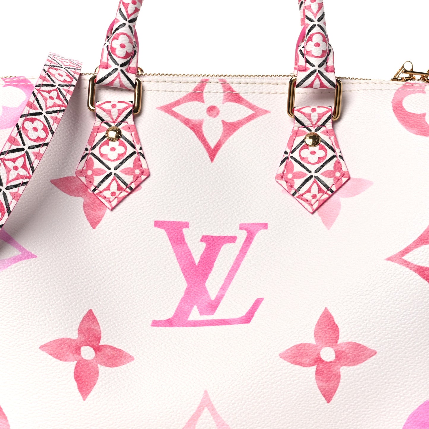 Monogram Giant By The Pool 2.0 Speedy Bandouliere 25 Rose