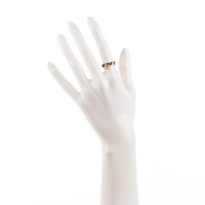 Hermes 18K Rose Gold PM Collier De Chien Ring 51 5.75 2 of 5