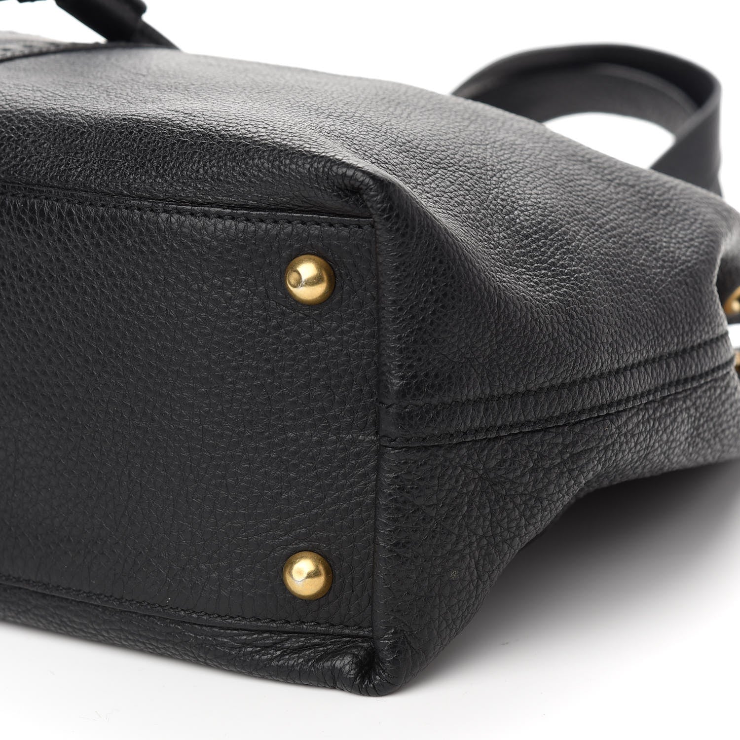 Saint Laurent Calfskin Reversible Double Sac Y Tote Black Brown 9 of 11