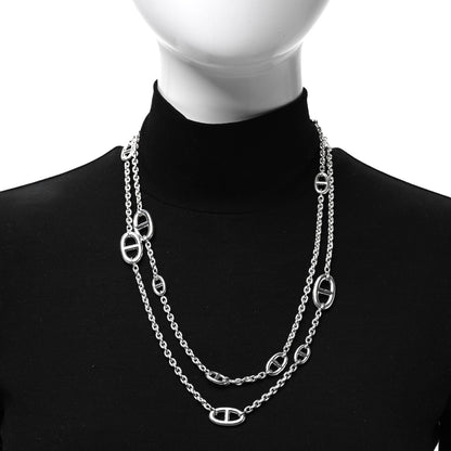 Hermes Sterling Silver Farandole Necklace 120 3 of 4