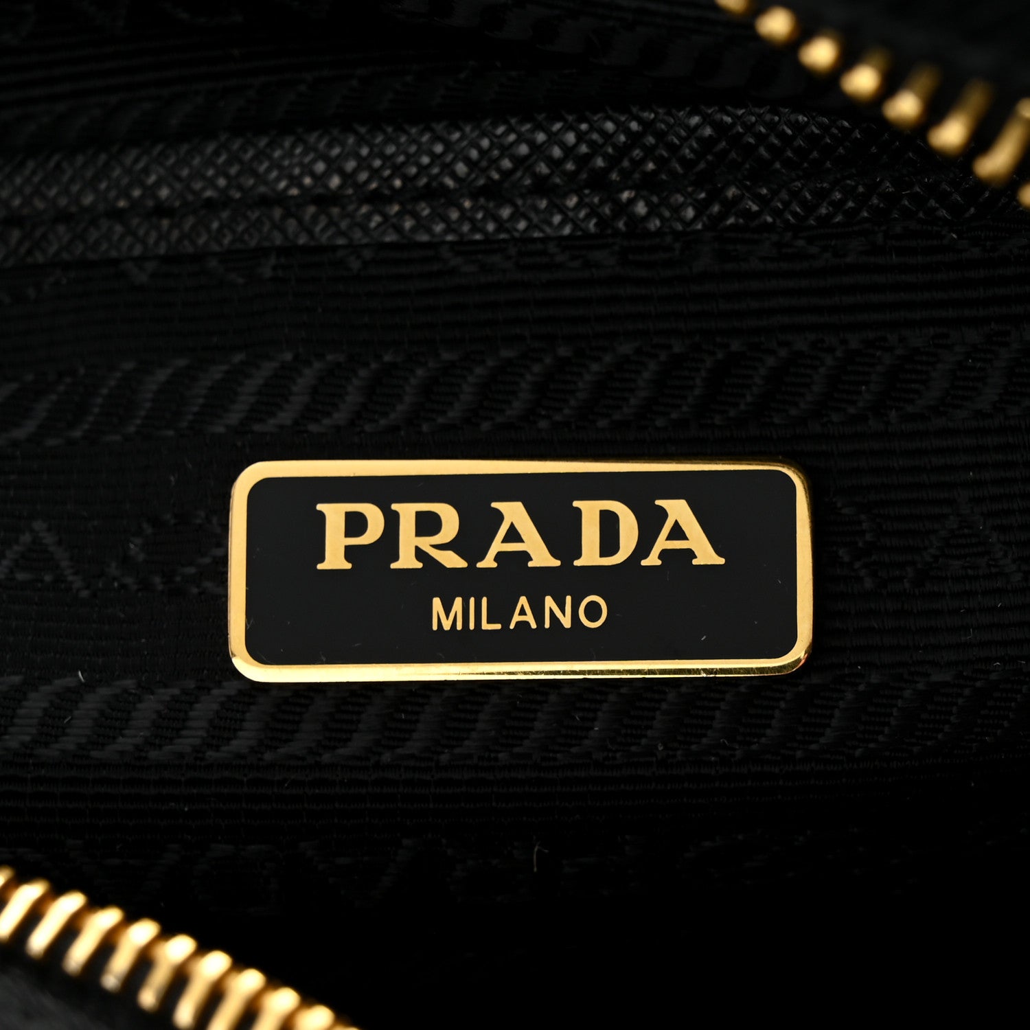 Prada Nylon Saffiano Double Zip Camera Bag Black 6 of 10