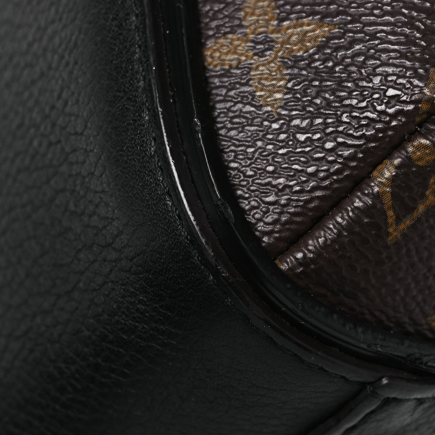 Calfskin Monogram Kimono Tote PM Black