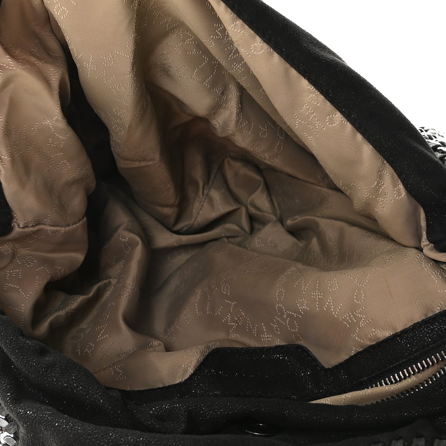 Shaggy Deer Small Falabella Tote Black