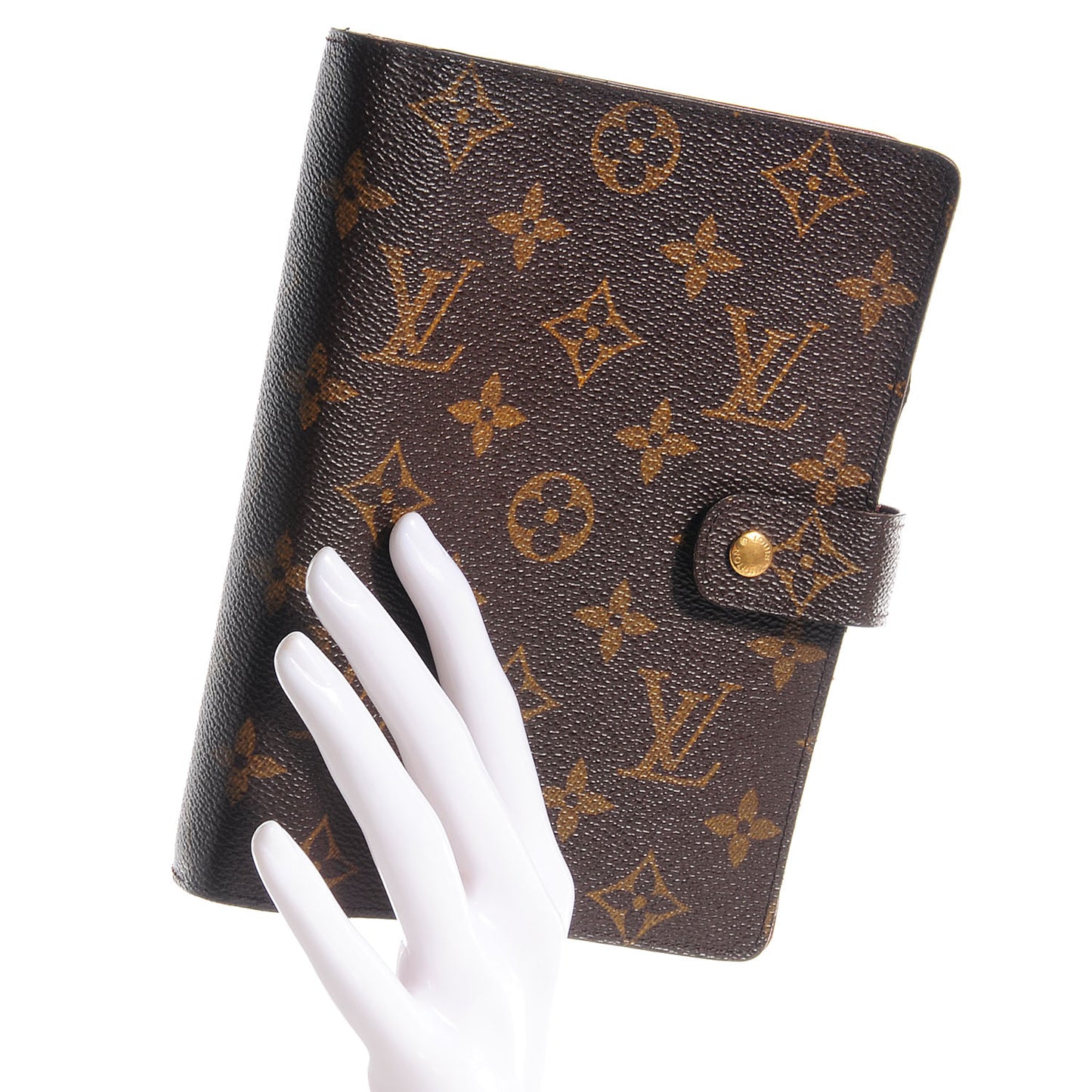 Monogram Medium Ring Agenda Cover