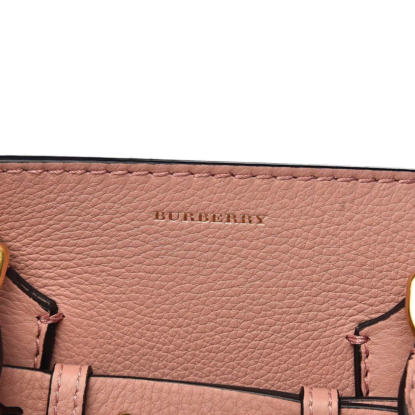 Soft Grain Calfskin Medium Belt Bag Ash Rose