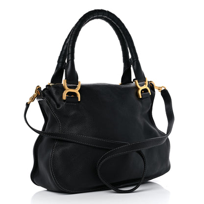 Chloe Calfskin Medium Marcie Satchel Black 3 of 15