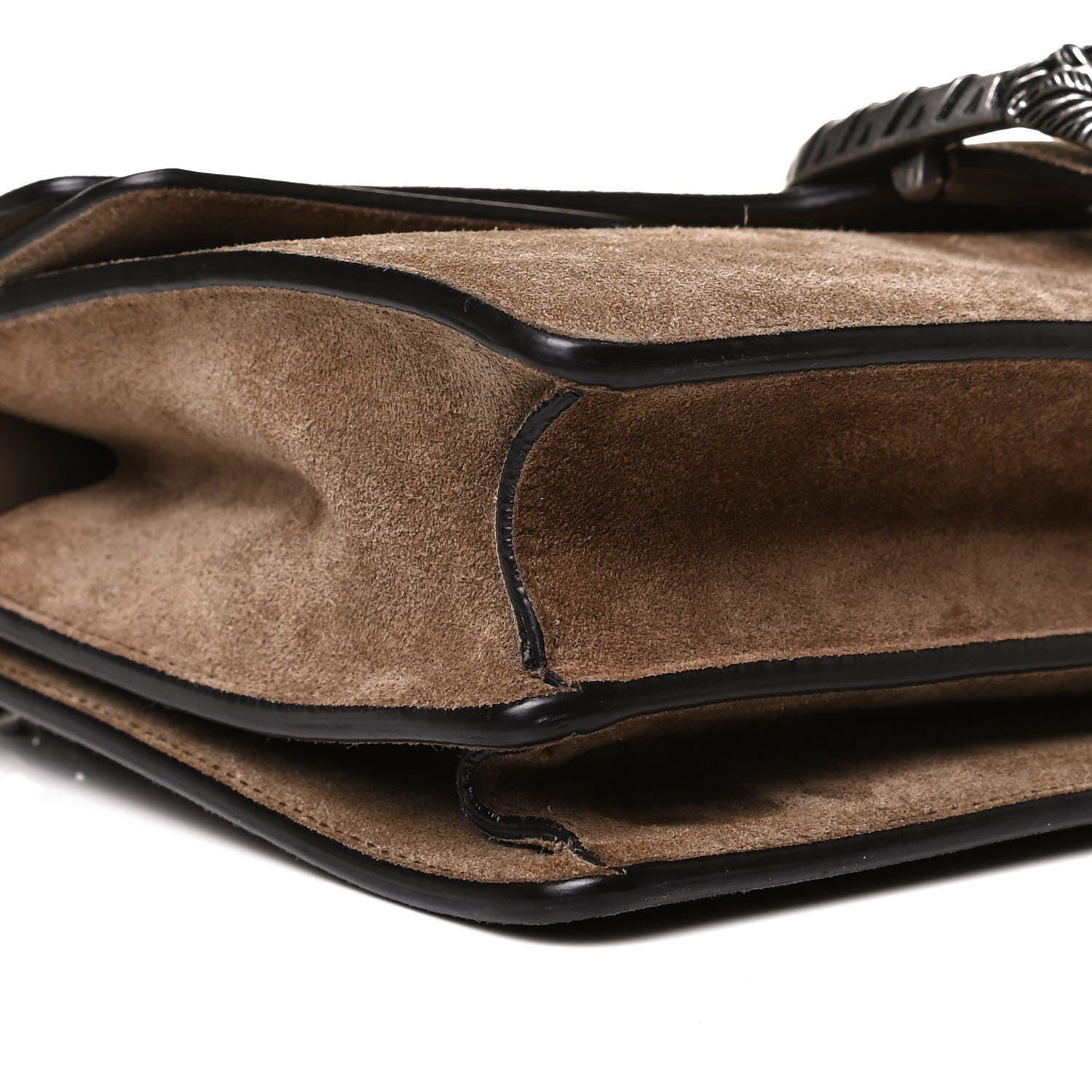 Gucci Suede Small Dionysus Shoulder Bag Taupe 8 of 17