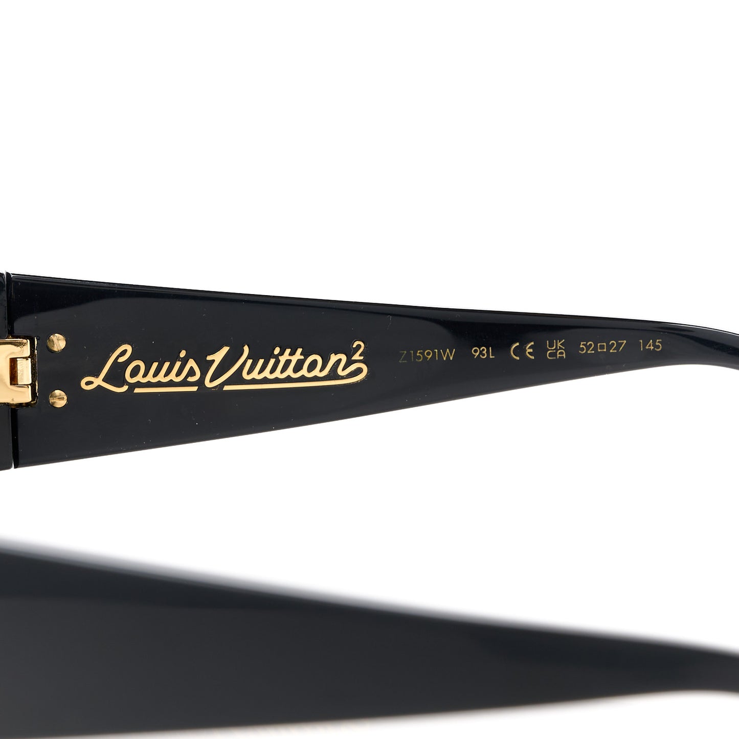 X NIGO Acetate 1.1 Zillionaires Sunglasses Z1591W Black
