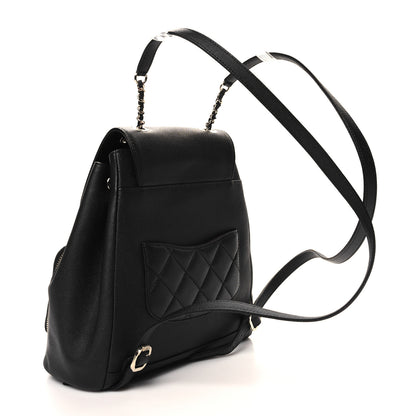 Chanel Caviar Quilted Business Affinity Backpack Black 3 of 10