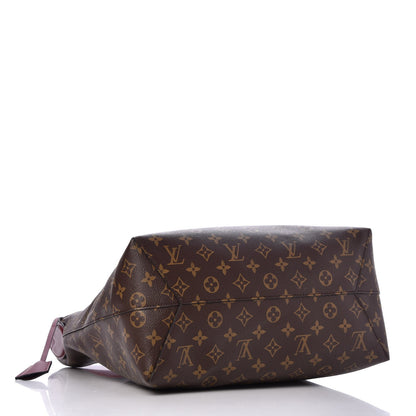 Louis Vuitton Monogram Flower Hobo Bordeaux 4 of 8