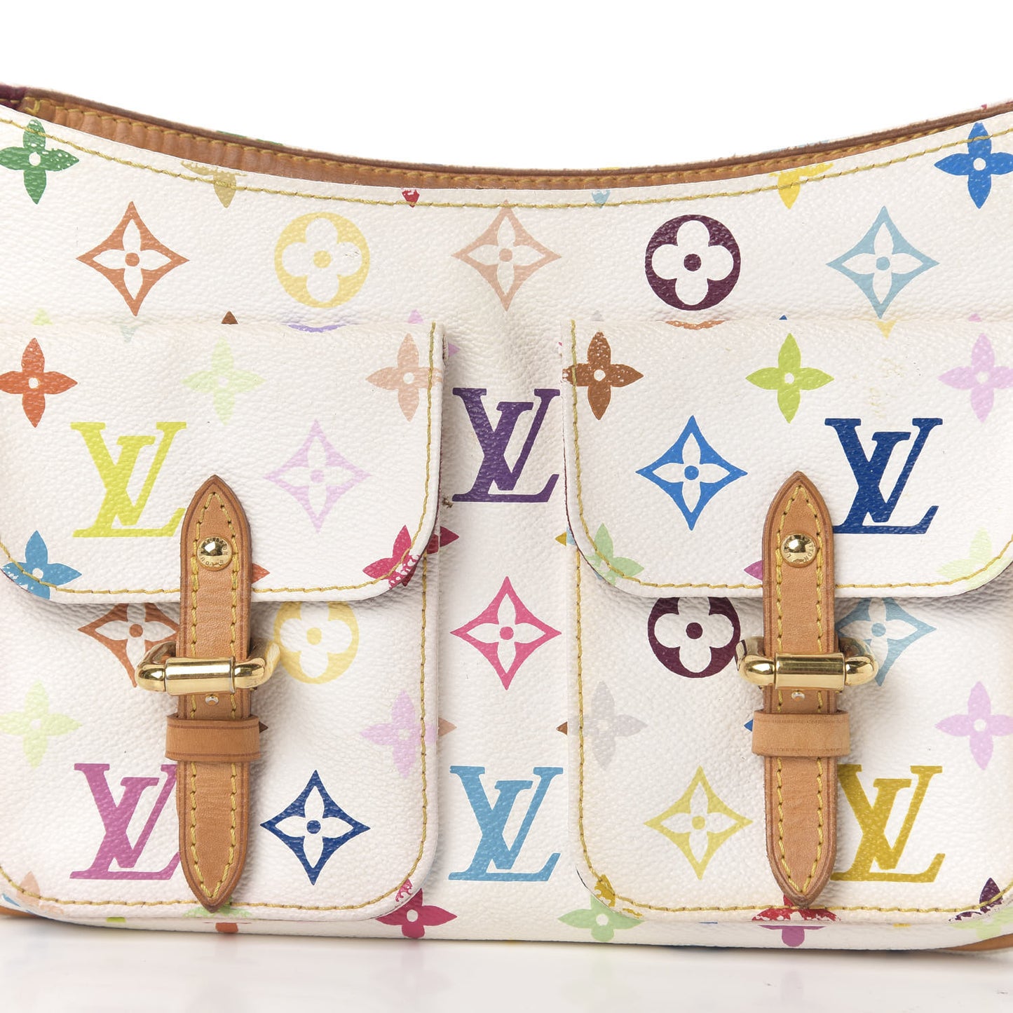 Monogram Multicolor Lodge PM White