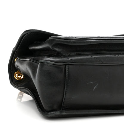 Saint Laurent Lambskin Matelasse Monogram Medium Niki Chain Satchel Black 8 of 15